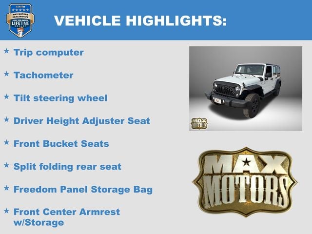 2018 Jeep Wrangler JK Unlimited Sport