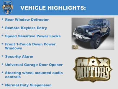 2019 Jeep Wrangler Unlimited Sport S