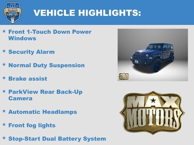 2020 Jeep Wrangler Unlimited Sport S