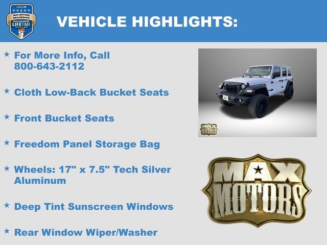 2021 Jeep Wrangler Unlimited Sport S