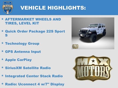 2021 Jeep Wrangler Unlimited Sport S