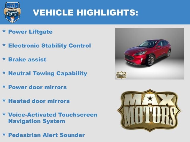 2022 Ford Escape Titanium Hybrid