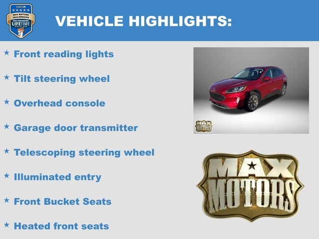 2022 Ford Escape Titanium Hybrid