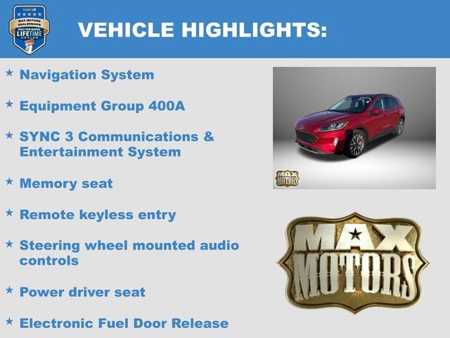 2022 Ford Escape Titanium Hybrid