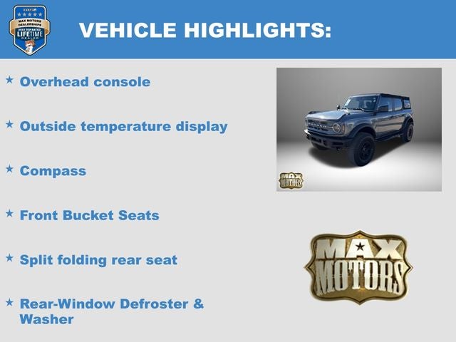 2022 Ford Bronco Big Bend