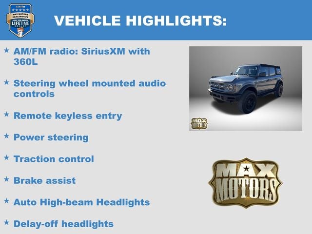 2022 Ford Bronco Big Bend