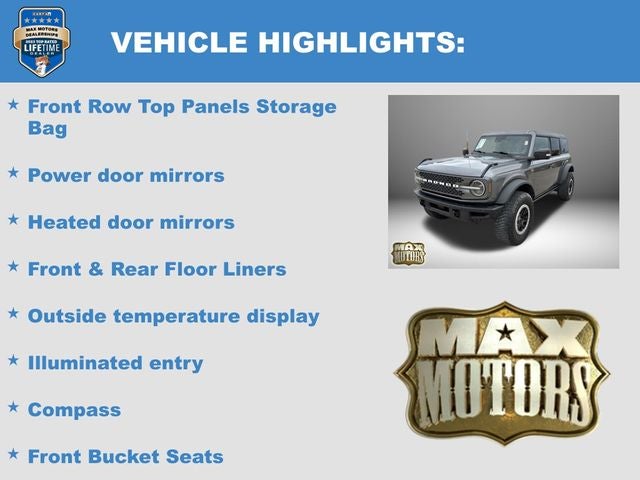 2022 Ford Bronco Badlands