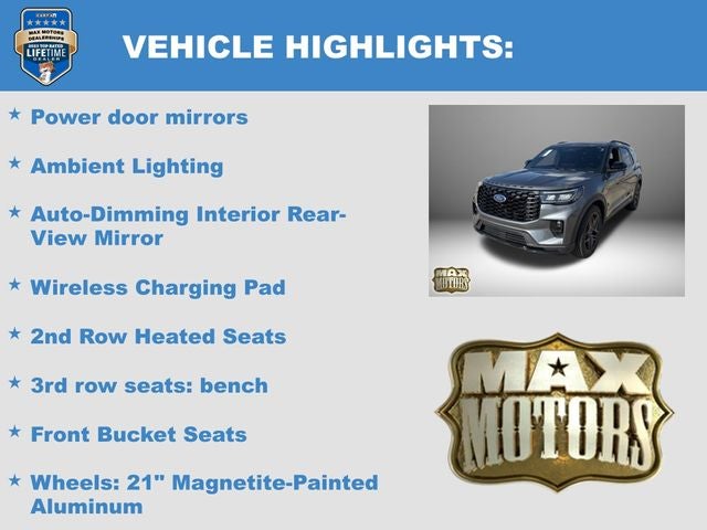 2025 Ford Explorer ST-Line
