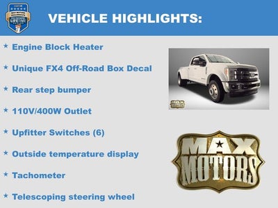 2017 Ford F-450SD Lariat DRW