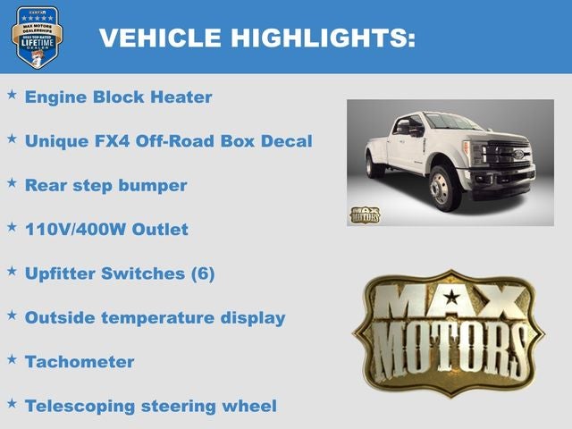 2017 Ford F-450SD Lariat DRW