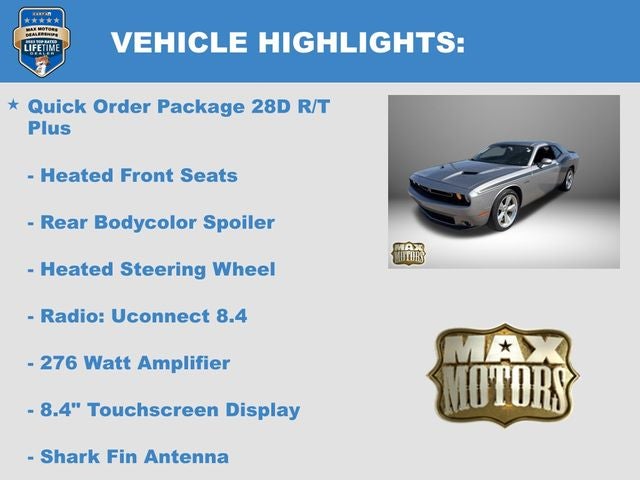 2016 Dodge Challenger R/T