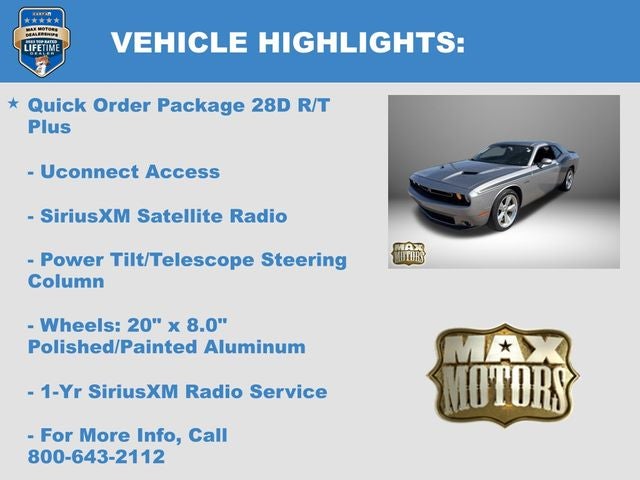 2016 Dodge Challenger R/T