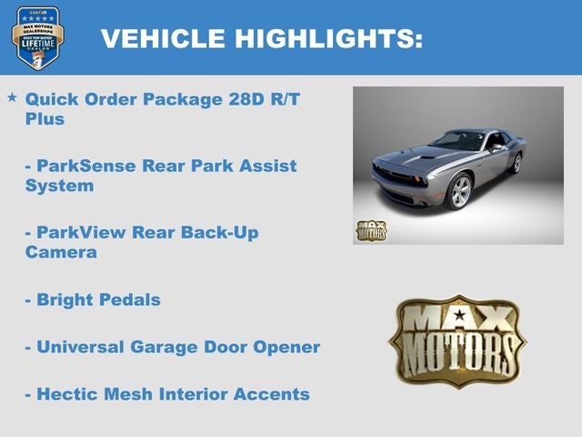 2016 Dodge Challenger R/T