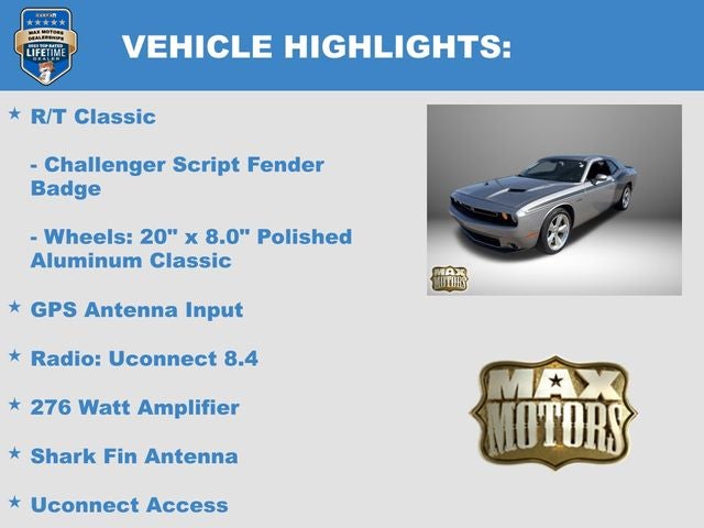 2016 Dodge Challenger R/T