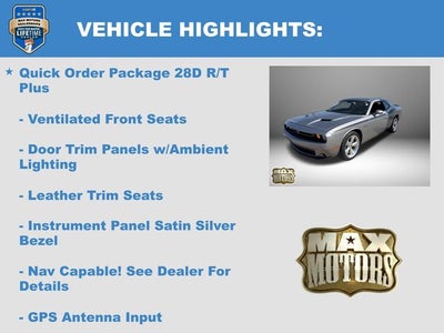 2016 Dodge Challenger R/T