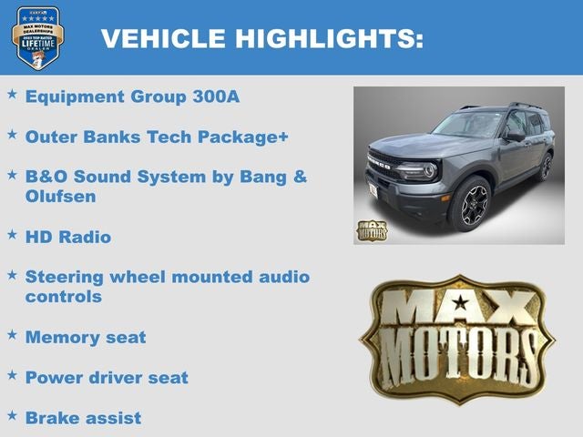 2025 Ford Bronco Sport Outer Banks