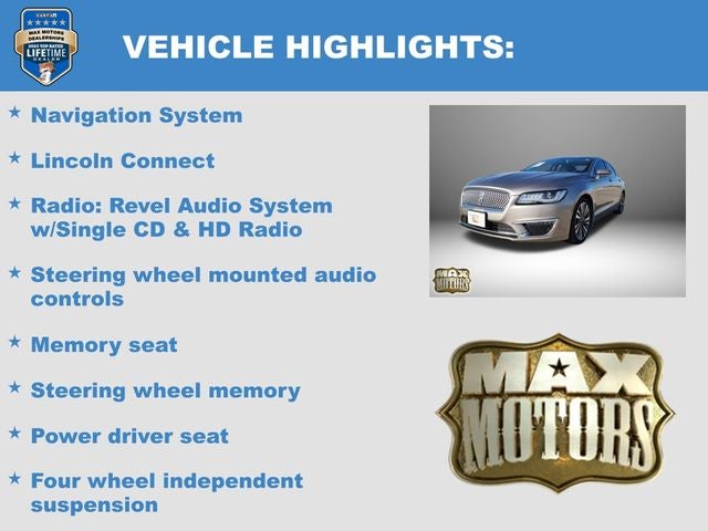 2020 Lincoln MKZ Hybrid Reserve