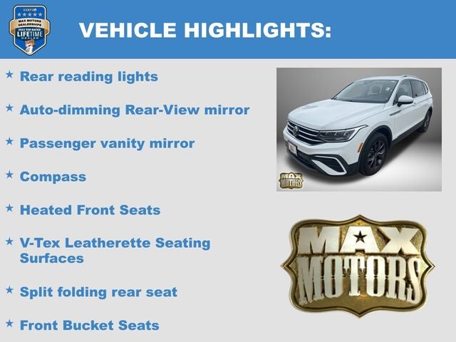 2024 Volkswagen Tiguan 2.0T Wolfsburg Edition