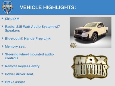 2023 Honda Ridgeline RTL
