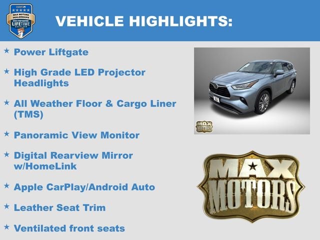 2021 Toyota Highlander Platinum