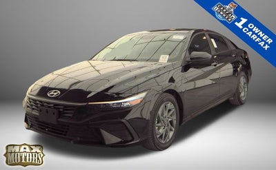 2025 Hyundai Elantra Hybrid Blue