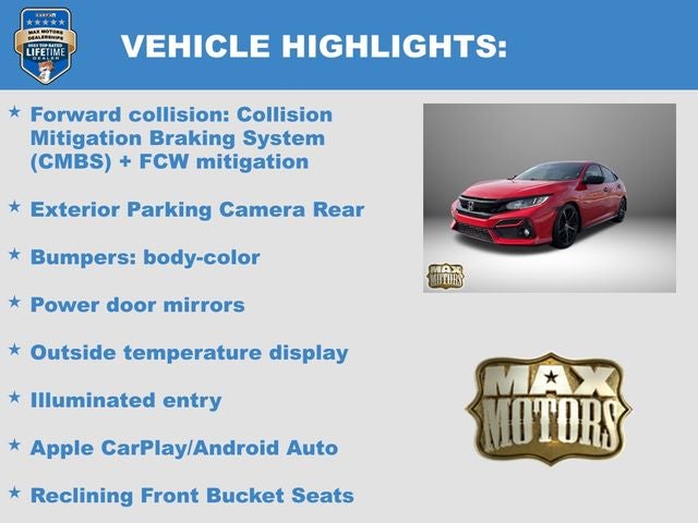 2020 Honda Civic Sport