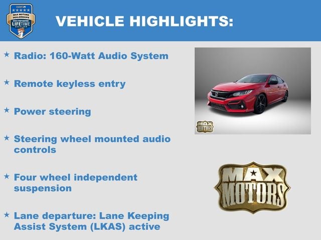 2020 Honda Civic Sport