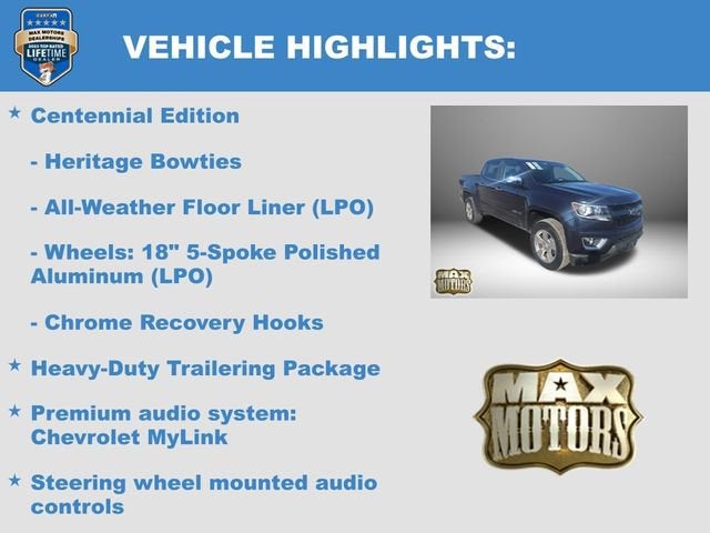 2018 Chevrolet Colorado 4WD Z71