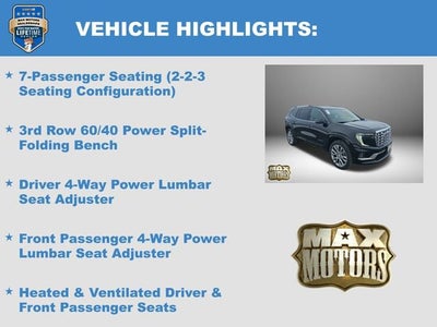 2026 GMC Acadia Denali