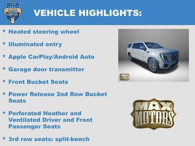 2026 GMC Yukon XL Denali