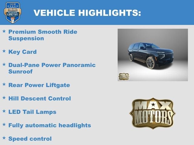 2026 Chevrolet Tahoe RST