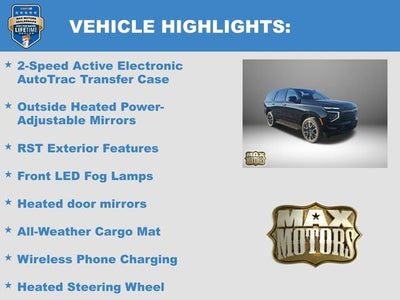 2026 Chevrolet Tahoe RST