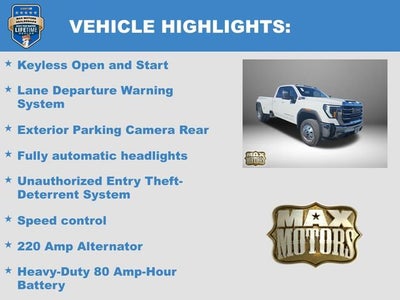 2026 GMC Sierra 3500 HD SLE