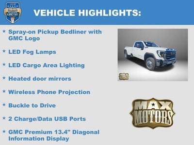 2026 GMC Sierra 3500 HD SLE