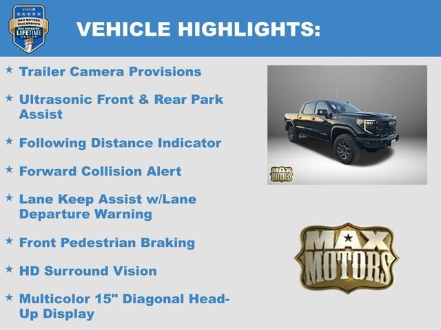 2026 GMC Sierra 1500 AT4X