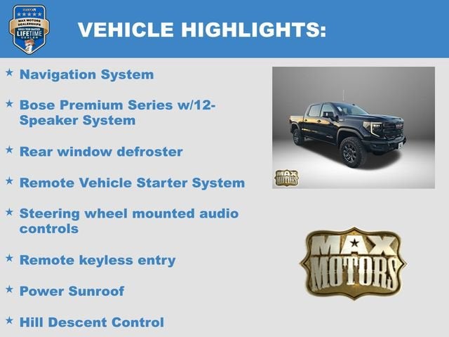 2026 GMC Sierra 1500 AT4X