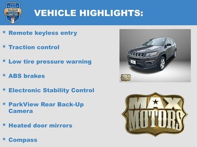 2017 Jeep New Compass Latitude