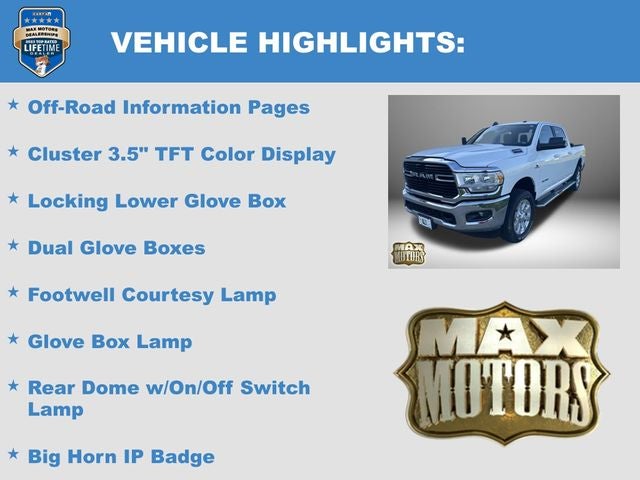 2021 RAM 2500 Big Horn