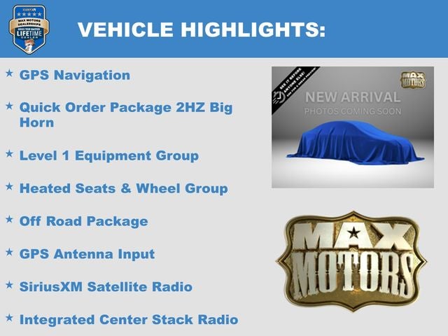 2021 RAM 2500 Big Horn