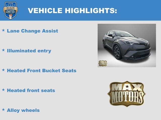 2018 Toyota C-HR XLE Premium