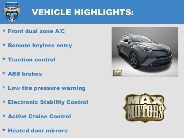 2018 Toyota C-HR XLE Premium