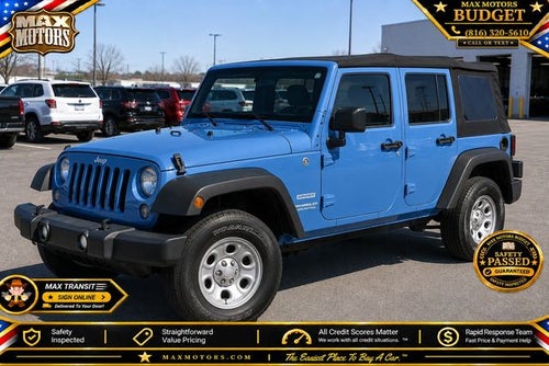 2018 Jeep Wrangler JK Unlimited Sport