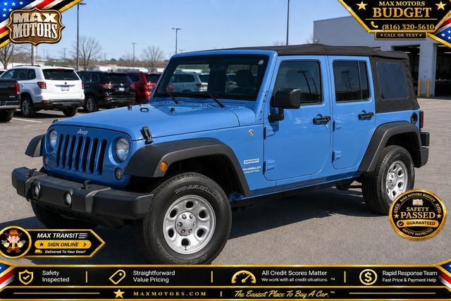 2018 Jeep Wrangler JK Unlimited Sport