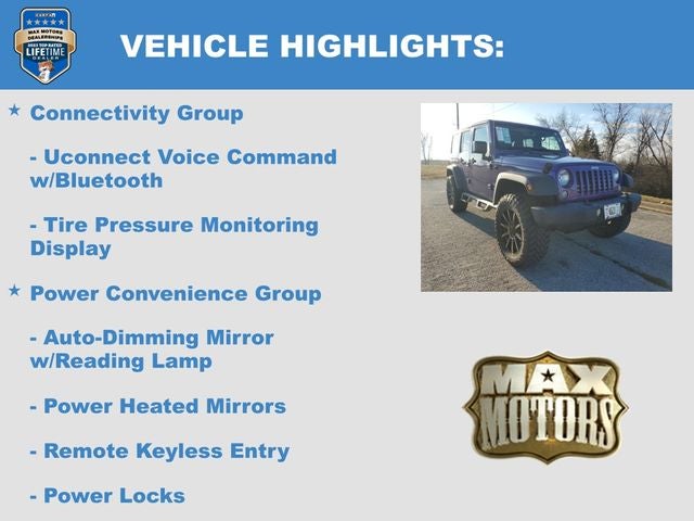 2018 Jeep Wrangler JK Unlimited Sport