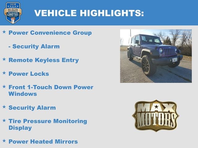 2018 Jeep Wrangler JK Unlimited Sport