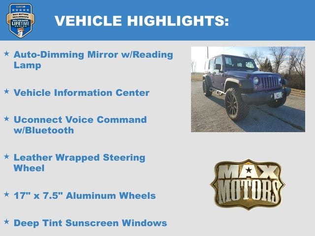 2018 Jeep Wrangler JK Unlimited Sport