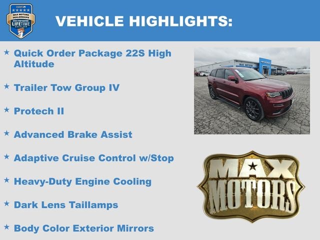 2020 Jeep Grand Cherokee Overland