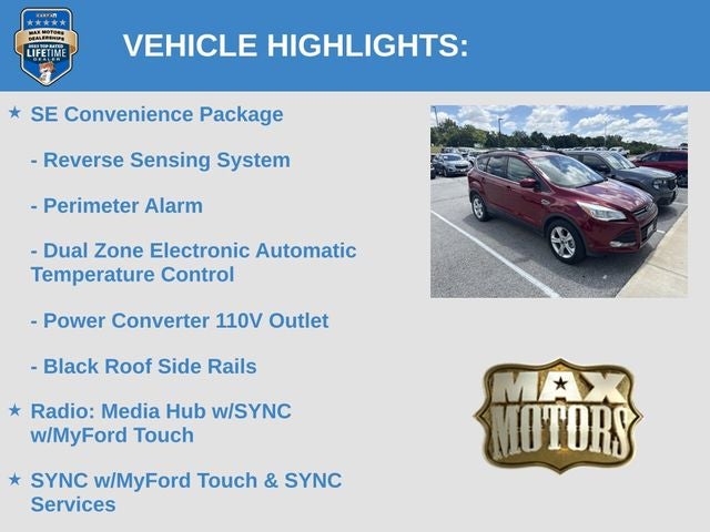 2015 Ford Escape SE