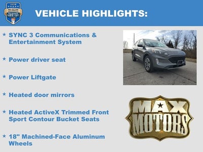 2022 Ford Escape SEL *Low Miles-Clean Carfax*