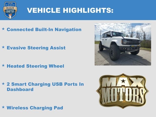 2023 Ford Bronco Raptor **CUSTOM WRAP MUST SEE**